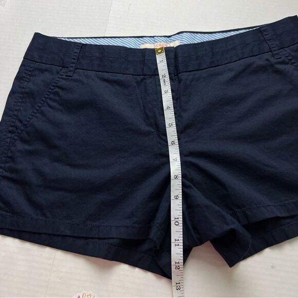J. Crew Chino Shorts Nautical Classic Summer Mood 100% Cotton Size 10 - Picture 6 of 11